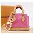 LOUIS VUITTON Monogram Vernis Micro Alma Bag Charm Pink M01706 LV Auth 185054SAM Rosa - vista 12