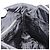 Borsa a Spalla con Catena PRADA Nylon Nero Argento Auth 184635V - vista 21