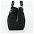 Borsa a Spalla con Catena PRADA Nylon Nero Argento Auth 184635V - vista 3