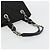 Borsa a Spalla con Catena PRADA Nylon Nero Argento Auth 184635V - vista 7