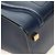 Céline Borsa CELINE Luggage Micro Shopper in pelle blu navy e oro Auth 184734V D'oro - Ansicht 14