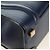Céline Borsa CELINE Luggage Micro Shopper in pelle blu navy e oro Auth 184734V D'oro - Ansicht 16