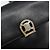 Céline Borsa a Spalla CELINE in Pelle Nera e Oro Auth 185088 Nero D'oro - vista 17