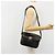 Céline Borsa a Spalla CELINE in Pelle Nera e Oro Auth 185088 Nero D'oro - vista 24