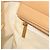 CHANEL Choco Bar Tote Bag Lammleder Beige Gold CC Auth BA13309 Golden - Ansicht 21