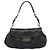 PRADA Shoulder Bag Leather Black Silver Auth 185477SAV Silvery - view 13