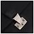 Borsa Business CARTIER in pelle nera argento Auth 184924 Nero - vista 14