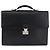 Borsa Business CARTIER in pelle nera argento Auth 184924 Nero - vista 2
