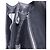 Borsa Business CARTIER in pelle nera argento Auth 184924 Nero - vista 22