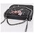 Autre Marque Borsa a Spalla Stella MacCartney Boxbird in Pelle Nera Argento 455139 Auth am11857V Nero - vista 6