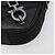 Borsa a tracolla Salvatore Ferragamo Gancini Canvas Nero Argento Auth bs35520 - vista 10