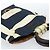 Bulgari Borsa a mano BVLGARI in tela blu navy Auth BA13313A - vista 6