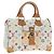 LOUIS VUITTON Monogram Multicolor Speedy 30 Tasche Weiß Bron M92643 Auth 184572SAM Bronze