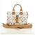 LOUIS VUITTON Monogram Multicolor Speedy 30 Tasche Weiß Bron M92643 Auth 184572SAM Bronze - Ansicht 12
