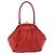 Borsa Miu Miu in pelle rosso argento Auth 185391V - vista 13
