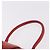 Borsa Miu Miu in pelle rosso argento Auth 185391V - vista 14