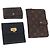 LOUIS VUITTON Salvatore Ferragamo Monogram Wallet Leather 3 Set Auth gh2141 Nero D'oro Monogramma