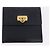 LOUIS VUITTON Salvatore Ferragamo Monogram Wallet Leather 3 Set Auth gh2141 Nero D'oro Monogramma - vista 8