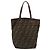 Borsa a Mano FENDI Zucca Canvas Nero Marrone Auth 185020 - vista 2