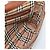 Borsa a Spalla Burberry in Pelle Marrone Oro Auth ep14819 D'oro - vista 17