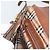 Borsa a Spalla Burberry in Pelle Marrone Oro Auth ep14819 D'oro - vista 19