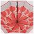Christian Dior Folding Umbrella Polyester Made by Kanebo Red Gold Auth 184396M Golden - view 8