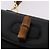 Borsa a mano GUCCI Bamboo in pelle nera e oro 000 01 0633 Auth 184960V Nero D'oro - vista 14