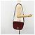 Borsa a tracolla Christian Dior Trotter Canvas Rosso Oro Auth 185078 D'oro - vista 26