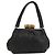 Borsa Miu Miu in pelle nera argento Auth am11809V Nero