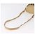 Borsa a Spalla BOTTEGA VENETA Rattan Gold Auth ar13948 D'oro - vista 7