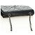 CHANEL Matelasse 25 Chain Shoulder Bag Lamb Skin Black Silver CC Auth 184284V Nero Argento - vista 6
