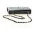 CHANEL Matelasse 25 Chain Shoulder Bag Lamb Skin Black Silver CC Auth 184284V Nero Argento - vista 7