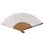 LOUIS VUITTON Fondation Japanese Fan Polyester Weiß LV Auth bs35612V - Ansicht 2