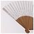 LOUIS VUITTON Fondation Japanese Fan Polyester Weiß LV Auth bs35612V - Ansicht 3