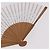 LOUIS VUITTON Fondation Japanese Fan Polyester Weiß LV Auth bs35612V - Ansicht 5