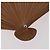 LOUIS VUITTON Fondation Japanese Fan Polyester Weiß LV Auth bs35612V - Ansicht 6
