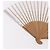 LOUIS VUITTON Fondation Japanese Fan Polyester Weiß LV Auth bs35612V - Ansicht 9