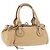 Chloé Borsa Chloe Paddington in pelle beige argento Auth 184977A