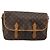 LOUIS VUITTON Borsa a Spalla Monogram Gibeciere GM M42246 LV Auth bs35566 Monogramma - vista 13