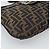 FENDI Zucca Canvas Mamma Baguette Shoulder Bag Black Brown Auth 185075V Marrone Nero - vista 14
