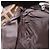 FENDI Zucca Canvas Mamma Baguette Shoulder Bag Black Brown Auth 185075V Marrone Nero - vista 18