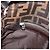 FENDI Zucca Canvas Mamma Baguette Shoulder Bag Black Brown Auth 185075V Marrone Nero - vista 19