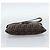 FENDI Zucca Canvas Mamma Baguette Shoulder Bag Black Brown Auth 185075V Marrone Nero - vista 5