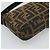 FENDI Zucca Canvas Mamma Baguette Shoulder Bag Black Brown Auth 185659SAM Marrone Nero - vista 17