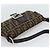 FENDI Zucca Canvas Mamma Baguette Shoulder Bag Black Brown Auth 185659SAM Marrone Nero - vista 6