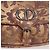 Borsa a Spalla Christian Dior BOBBY EAST-WEST Pelle Bronze Silver Auth 184842SM Argento Bronzo - vista 15