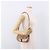Borsa a Spalla Christian Dior BOBBY EAST-WEST Pelle Bronze Silver Auth 184842SM Argento Bronzo - vista 23