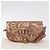 Borsa a Spalla Christian Dior BOBBY EAST-WEST Pelle Bronze Silver Auth 184842SM Argento Bronzo - vista 24