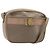 Bolsa de Ombro Salvatore Ferragamo Vala em Couro Bege Dourado Auth BA13281