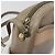 Bolsa de Ombro Salvatore Ferragamo Vala em Couro Bege Dourado Auth BA13281 - vista 16
